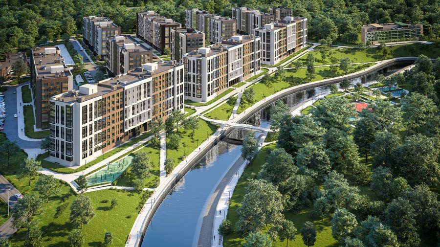 В миниполисе Рафинаде в продажу поступили квартиры «Серебряной серии»