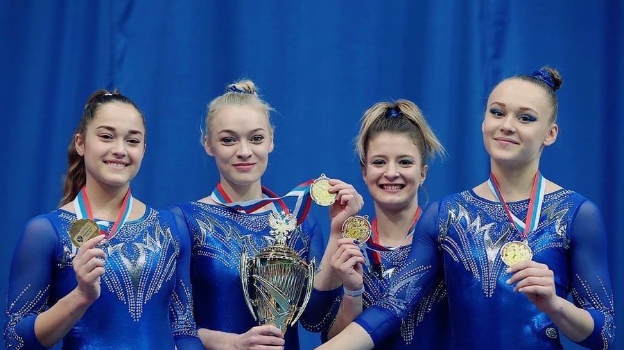 Петербургские гимнастки победили в чемпионате России