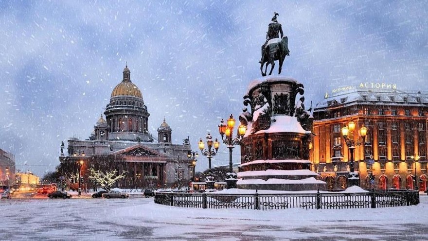 Снежную зиму пообещал Петербургу и области Гидрометцентр