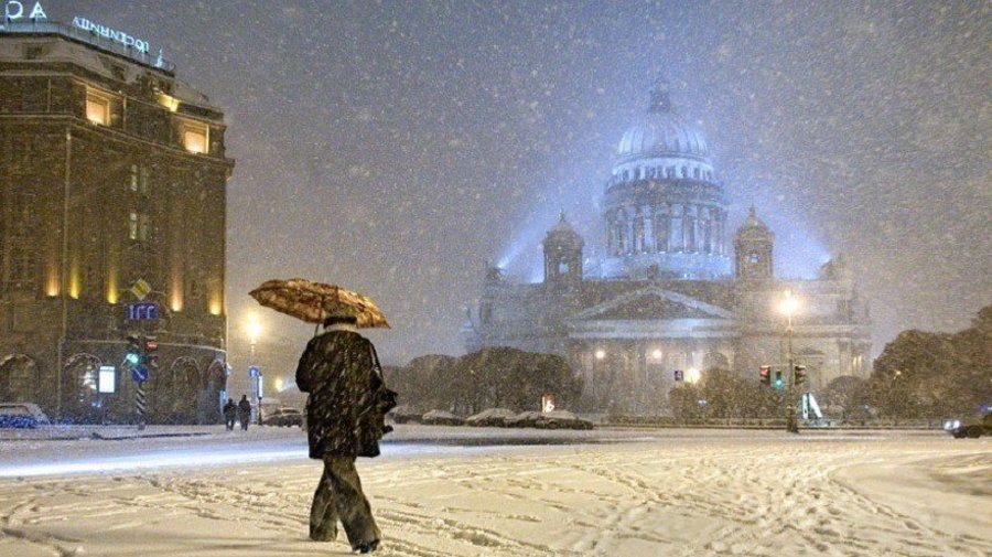 Самым холодным месяцем в Петербурге будет январь
