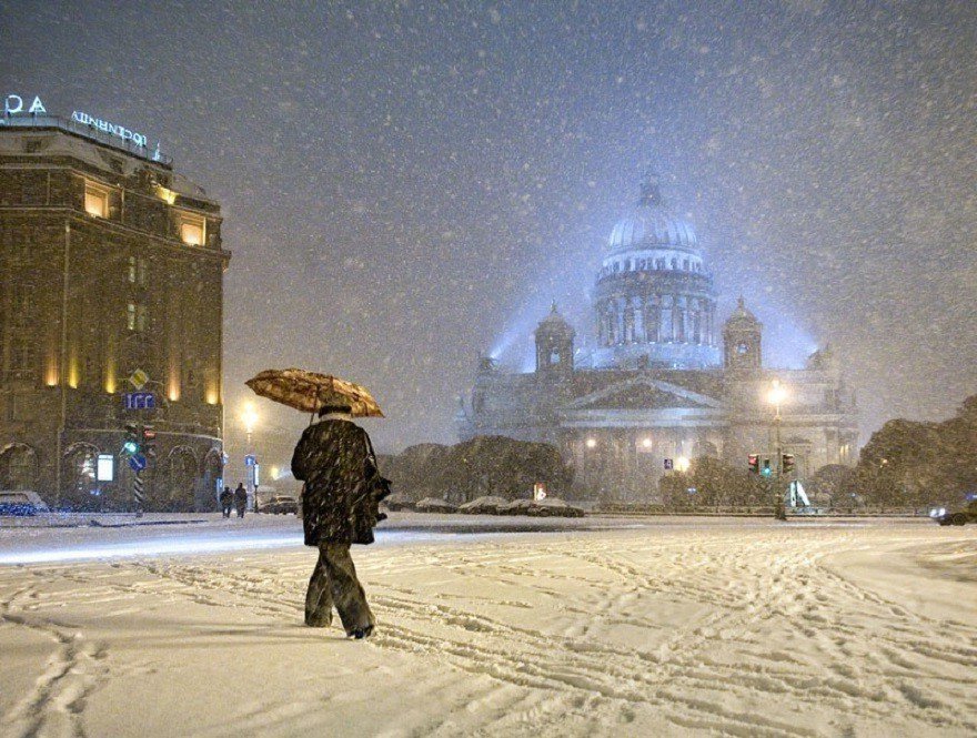 Самым холодным месяцем в Петербурге будет январь