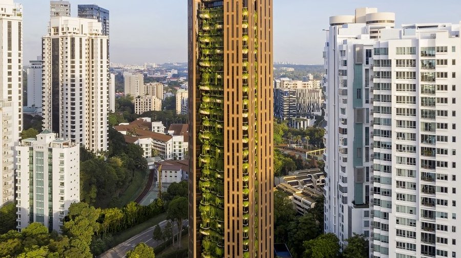 Жилой дом Eden, Heatherwick Studio, Сингапур