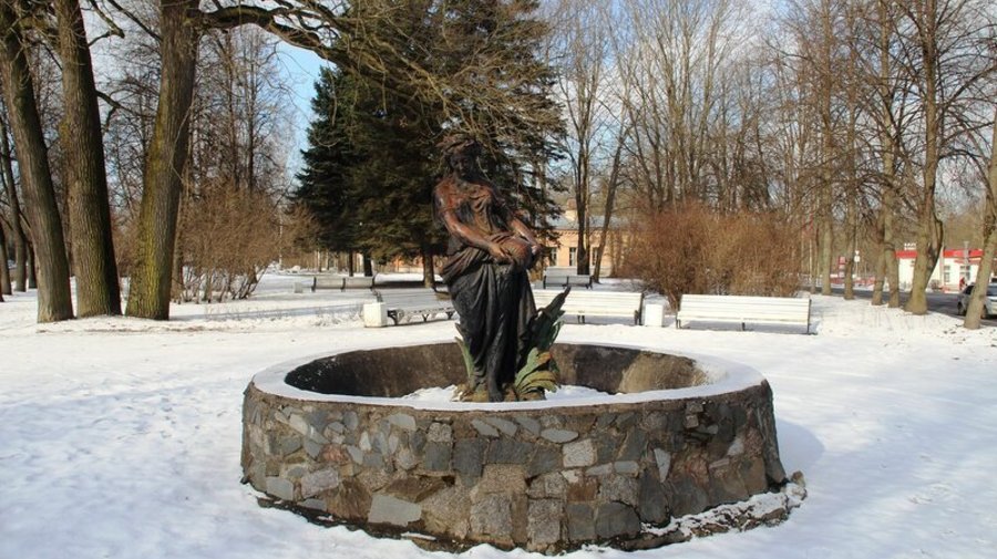 В Пушкине восстановили «Фонтан со скульптурой» XIX века