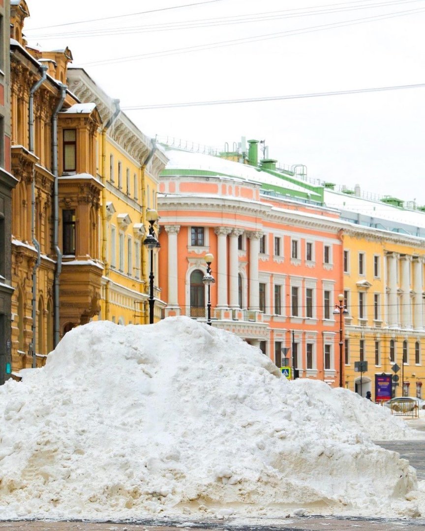 Снег в санкт петербурге сегодня