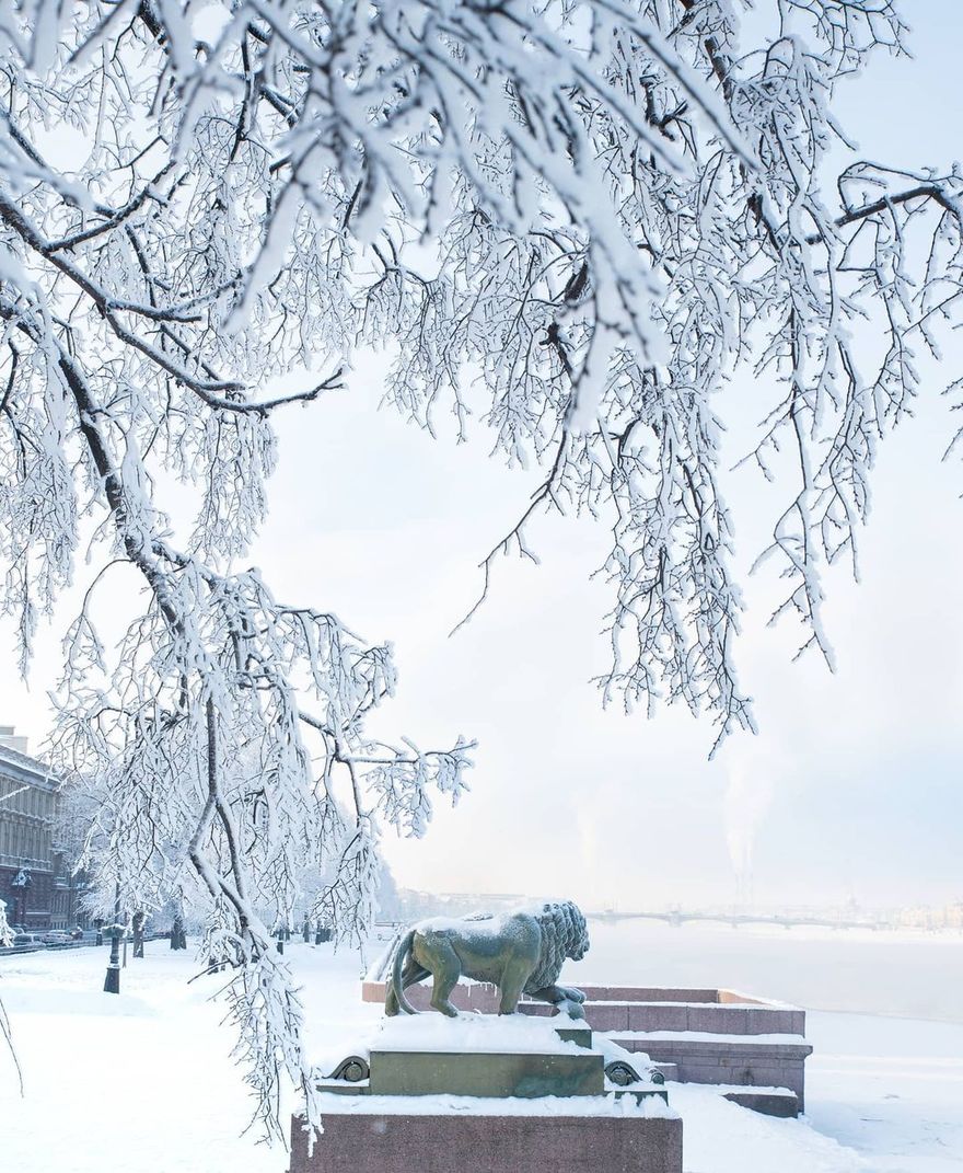 В грядущие выходные в Петербурге ожидаются снегопады и морозы