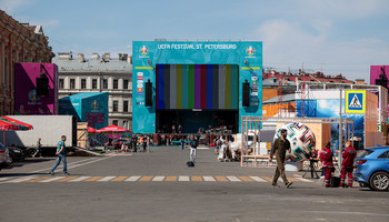 В Петербурге фан-зона на Конюшенной площади впустит только 5 тысяч человек