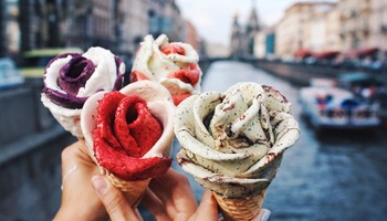 Где попробовать вкусное и необычное мороженое в Петербурге