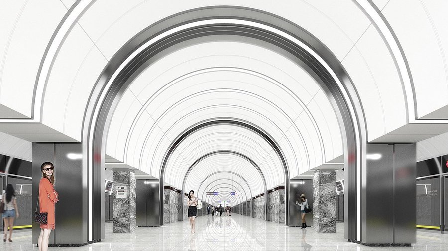 Три новые станции метро появятся в Петербурге в 2024 году