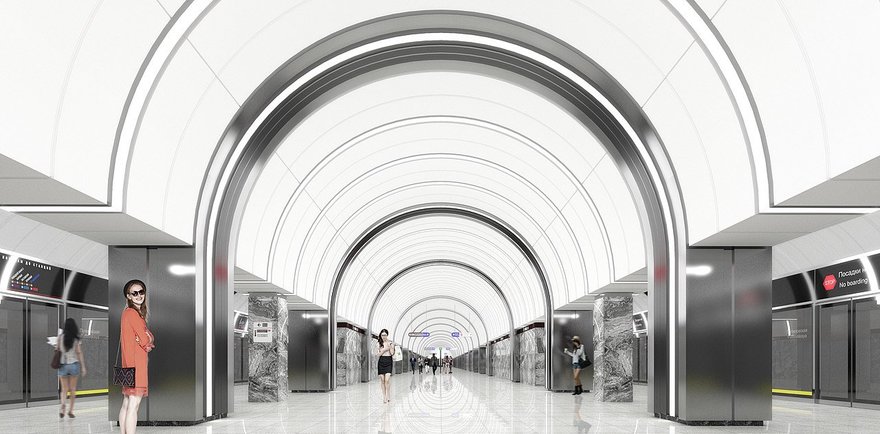 Три новые станции метро появятся в Петербурге в 2024 году
