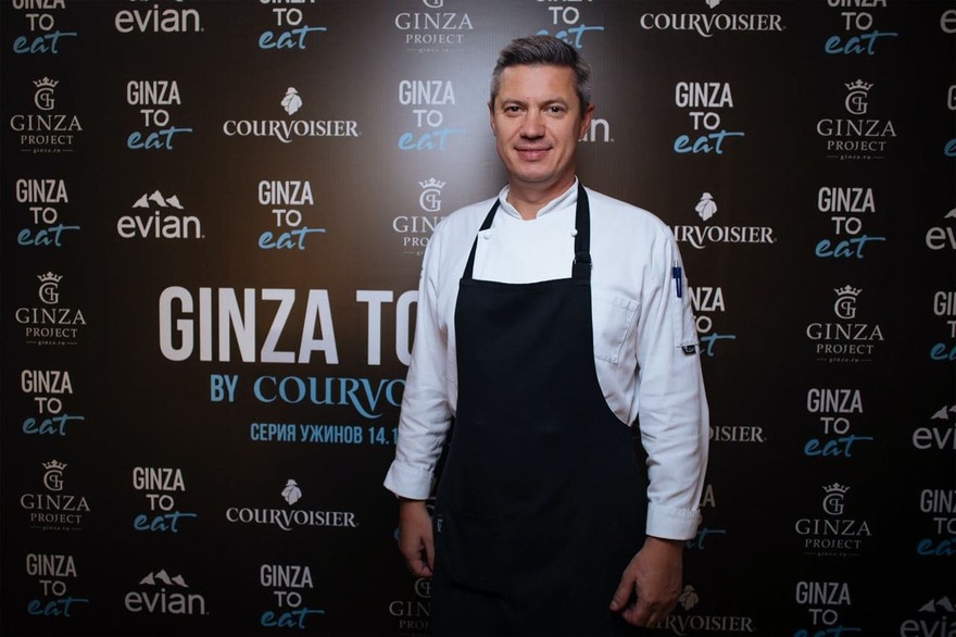 Еда как искусство: серия ужинов Ginza to eat by Courvoisier