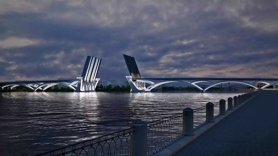 В Невском районе Петербурга построят разводной мост