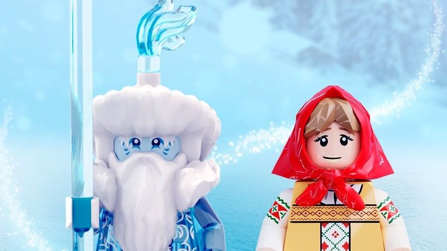 Петербургский художник придумал набор Lego по мотивам сказки «Морозко»