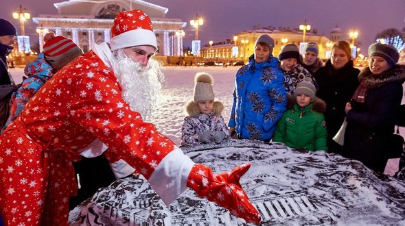 Экскурсия «Новогодний Петербург» с ведущим Дедом Морозом