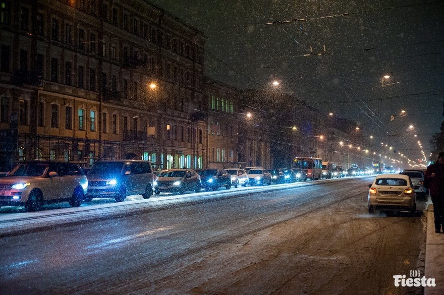 Въезд в центр Петербурга может стать платным