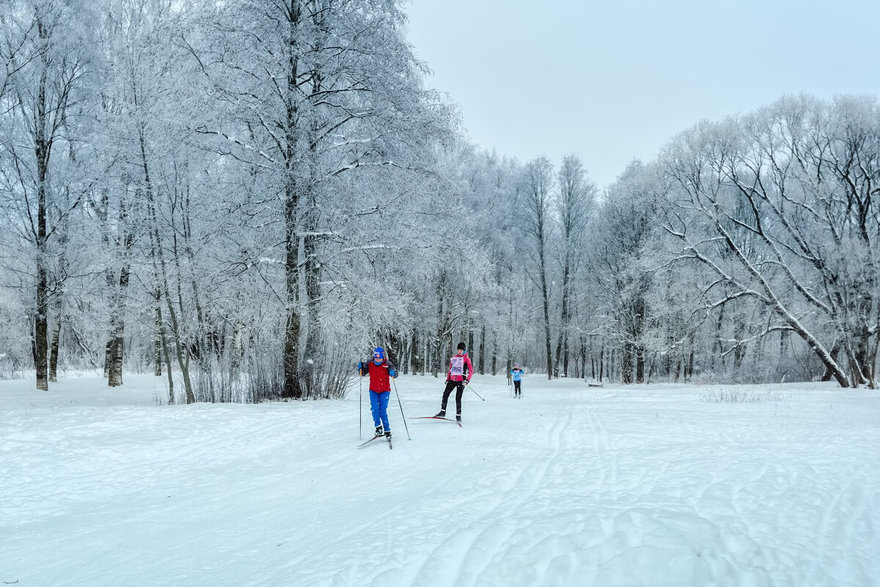 В ЦПКиО возобновил работу прокат лыж