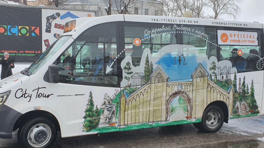 В Выборге появится туристический автобус от вокзала до парка Монрепо