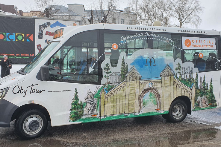 В Выборге появится туристический автобус от вокзала до парка Монрепо