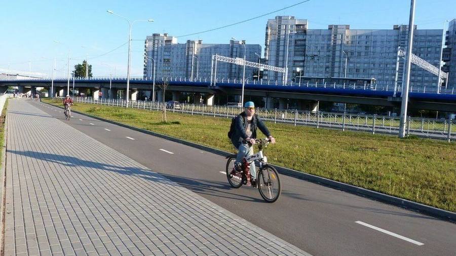 Где покататься на велосипеде в Петербурге?