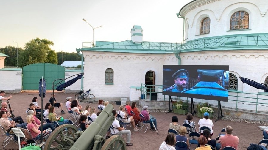 Бесплатные кинопоказы и лекции о Первой мировой войне в Царском Селе продлятся до конца сентября
