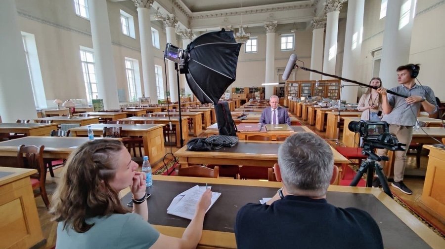 В Петербурге начались съёмки фильма о журналистах блокадного Ленинграда