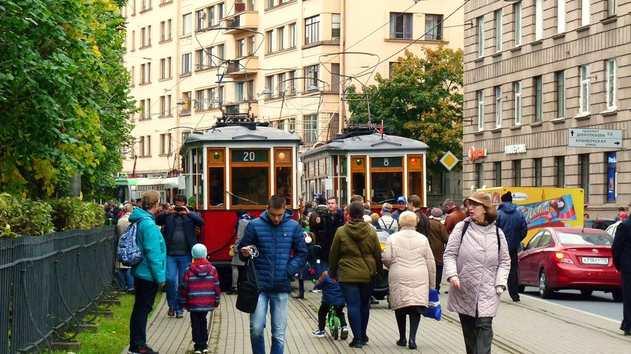 В Александровском парке отпразднуют 115-летие петербургского трамвая