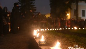Акция «Свеча памяти» в честь 79-летия со дня освобождения Ленинграда от блокады 