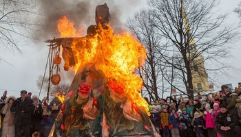 Масленица в Петропавловской крепости