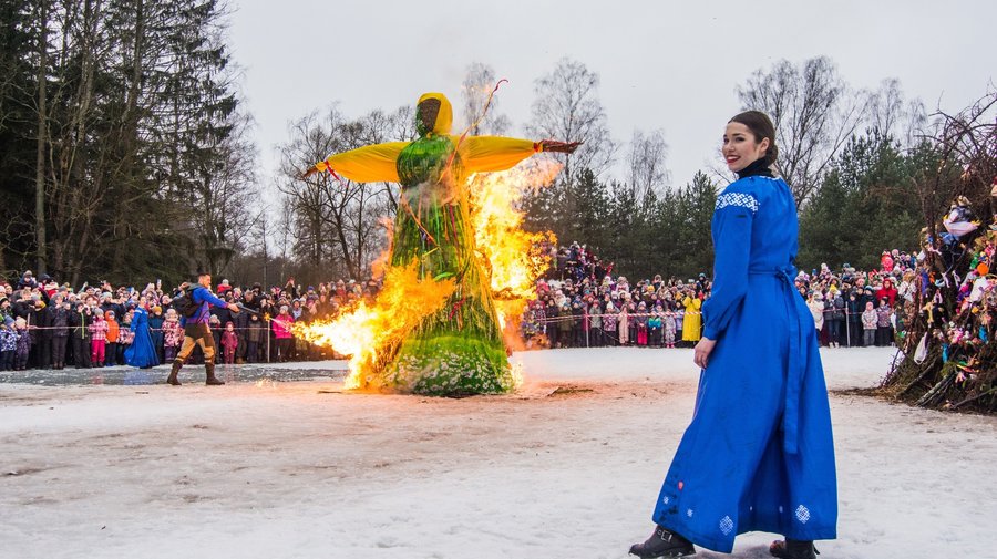 Масленица в Павловске