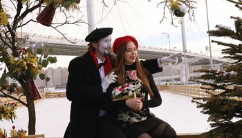 Международный женский день на катке «Флагшток»