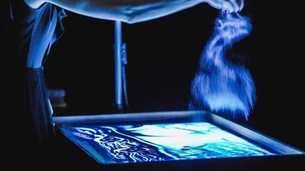 Джазовая сказка с песочной анимацией «Шерлок Холмс и призрак Британского музея» — фото 5