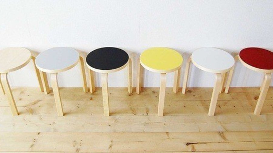 Табурет на 3 ножках Artek Stool 60
