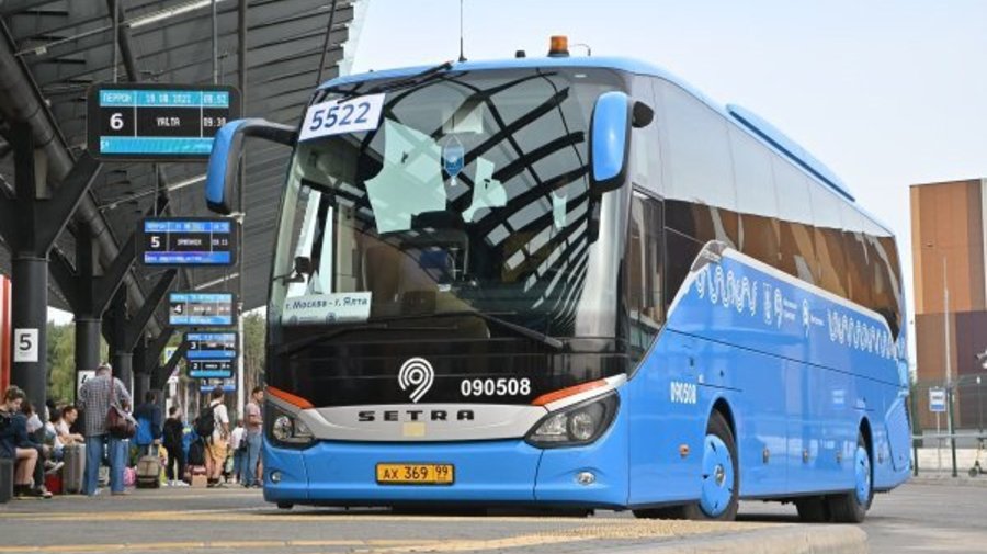 Мосгортранс возобновит автобусные рейсы на курорты Чёрного моря