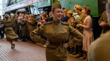 Праздник ко Дню Победы в Музее железных дорог России — фото 1