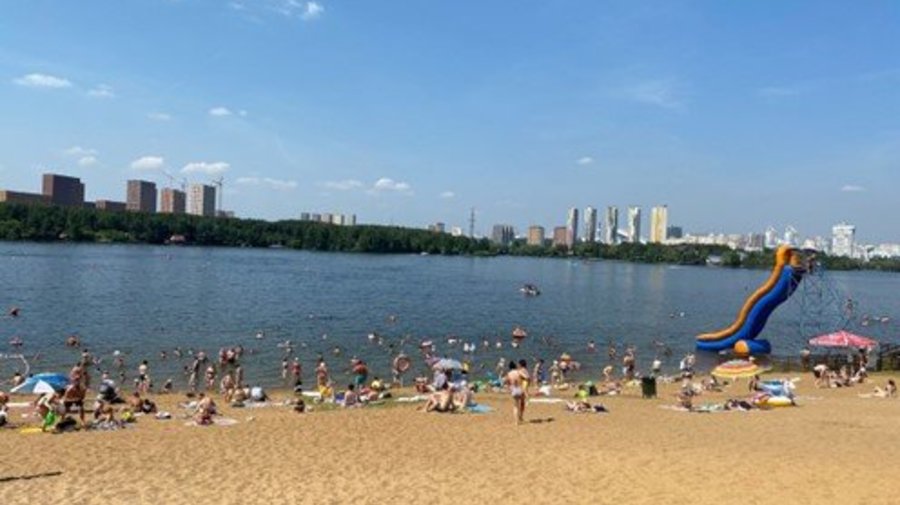 Пляж в Рублево