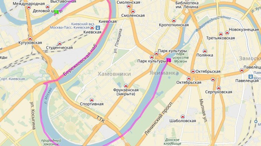 «Москва-Сити» — Крымский мост