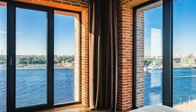Docklands aparthotel: современный лофт-отель с кухней и панорамным видом