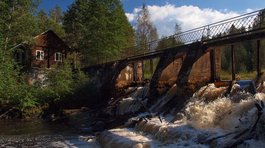 Старая финская ГЭС