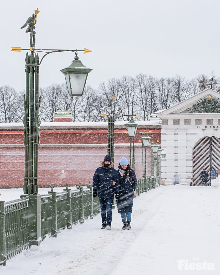 Очередной циклон принесёт в Петербург и в Ленобласть новые снегопады