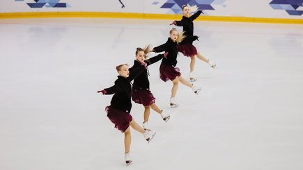Финал III Всероссийских соревнований по синхронному катанию на коньках «Кубок МАВИС»—2024 — фото 5