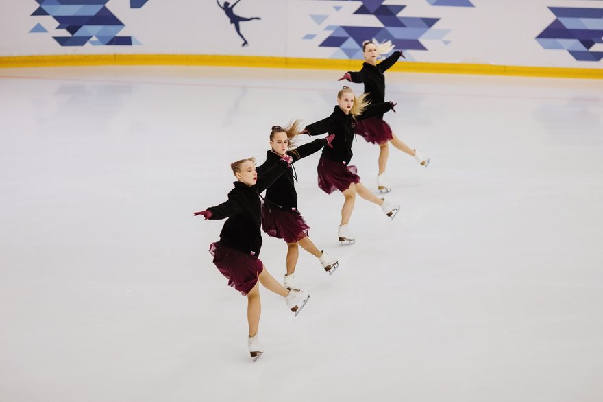Crystal Ice синхронное катание