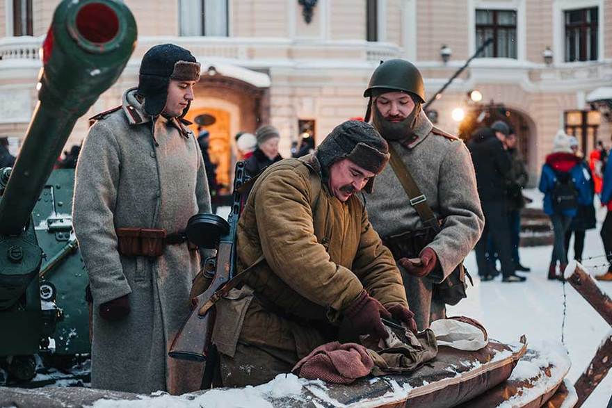 Акция памяти «900 дней и ночей»: к 80-летию снятия блокады Ленинграда