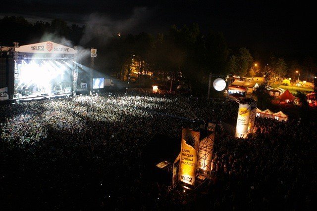 Фестиваль Positivus под Салацгривой