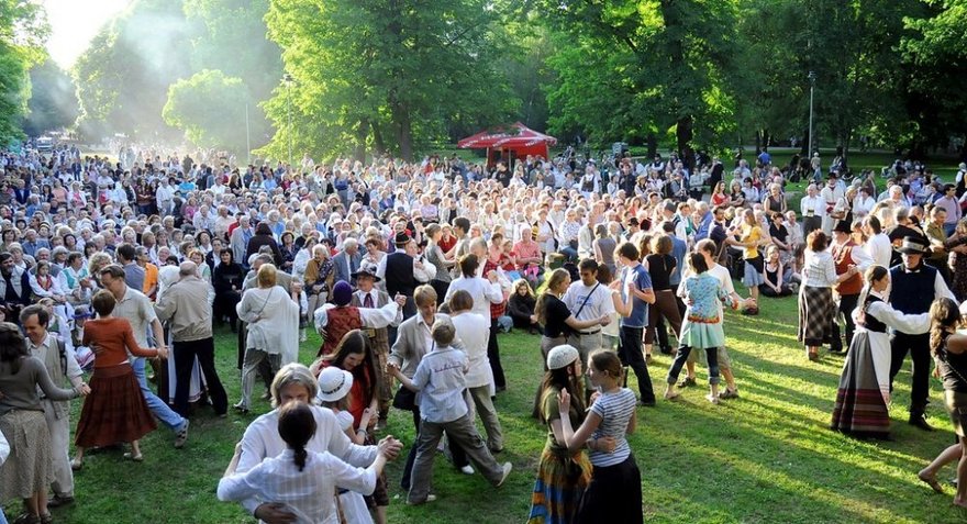 Праздник Песни в Вильнюсе