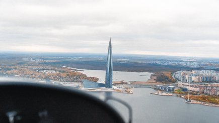 Полёты на самолёте над Санкт-Петербургом — фото 8