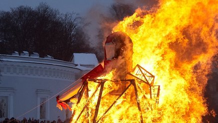 Праздник «Шуми, Масленица» на Елагином острове — фото 1