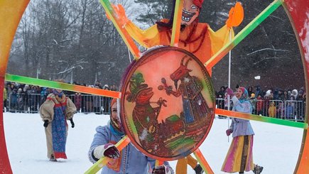 Праздник «Шуми, Масленица» на Елагином острове — фото 4