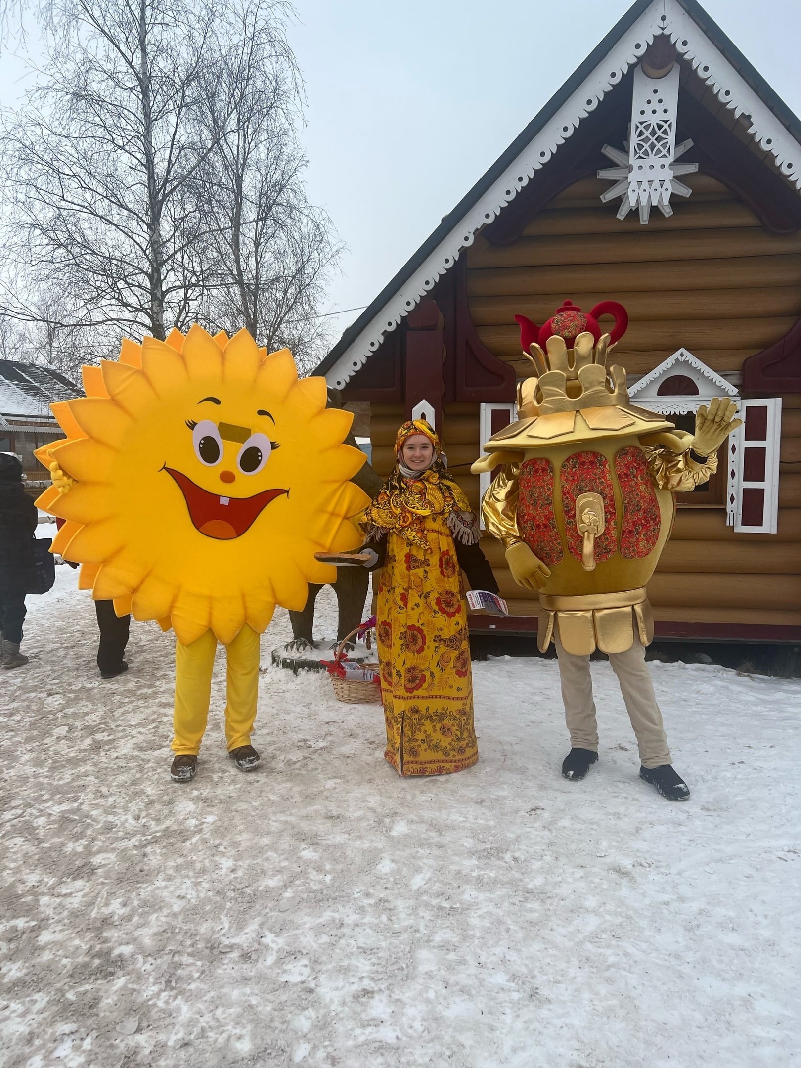 Масленица в Русской деревне «Шуваловка»