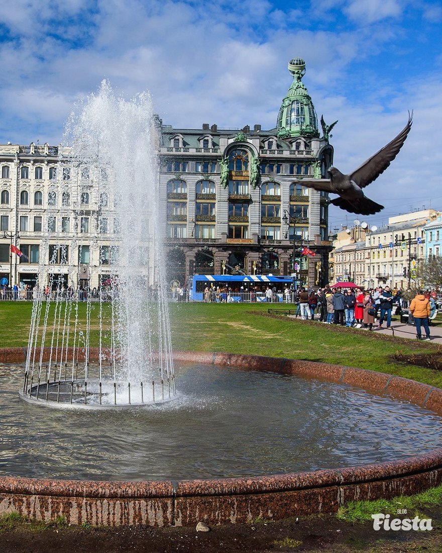Сезон фонтанов в Петербурге откроется 22 апреля