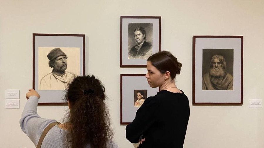Выставка «Рисунки и акварели передвижников»