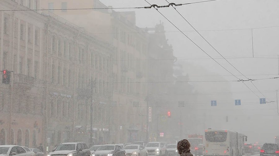 Холодная погода в Петербурге задержится